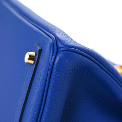 Hermes Togo Birkin 30 Bleu Royal 12 of 14