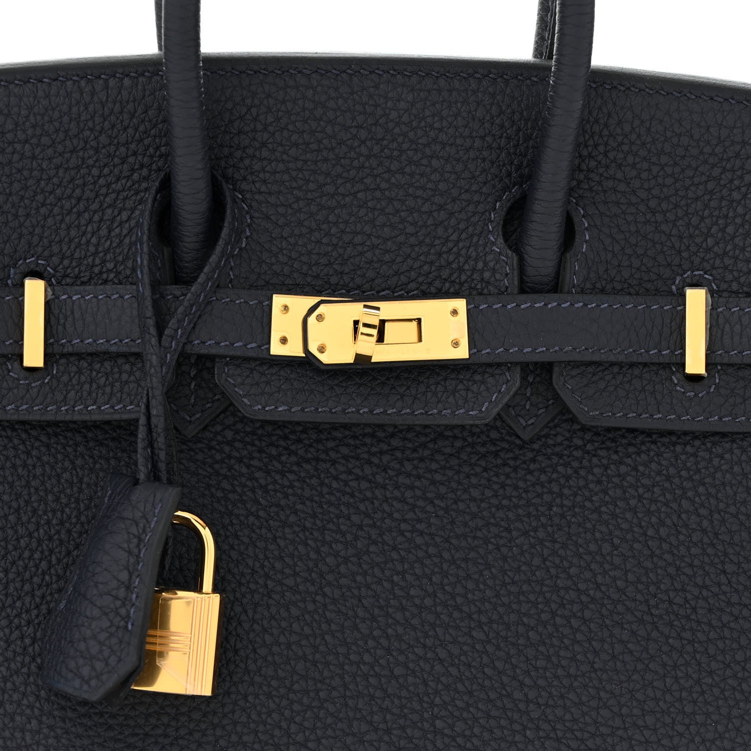 Hermes Togo Birkin 25 Bleu Nuit 8 of 12