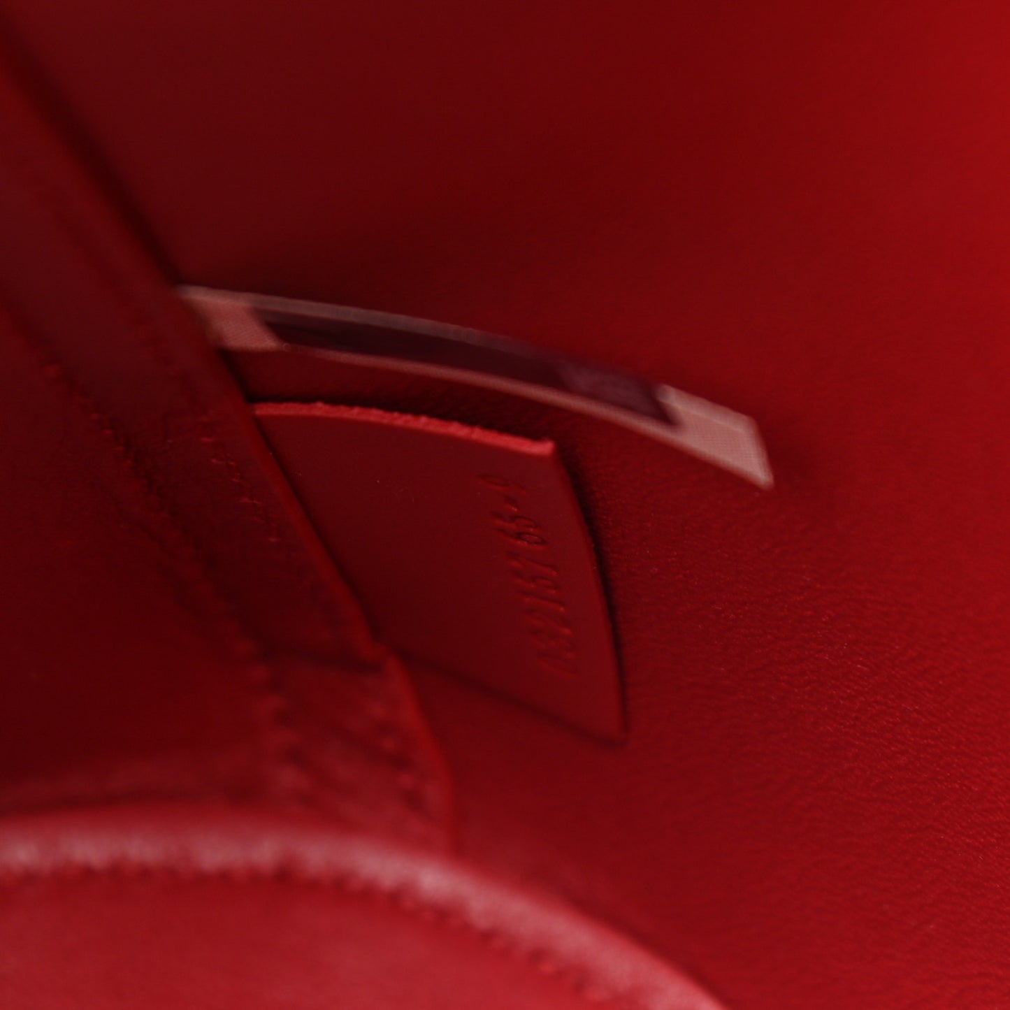 Smooth Calfskin Mini Tulip Bucket Bag Red