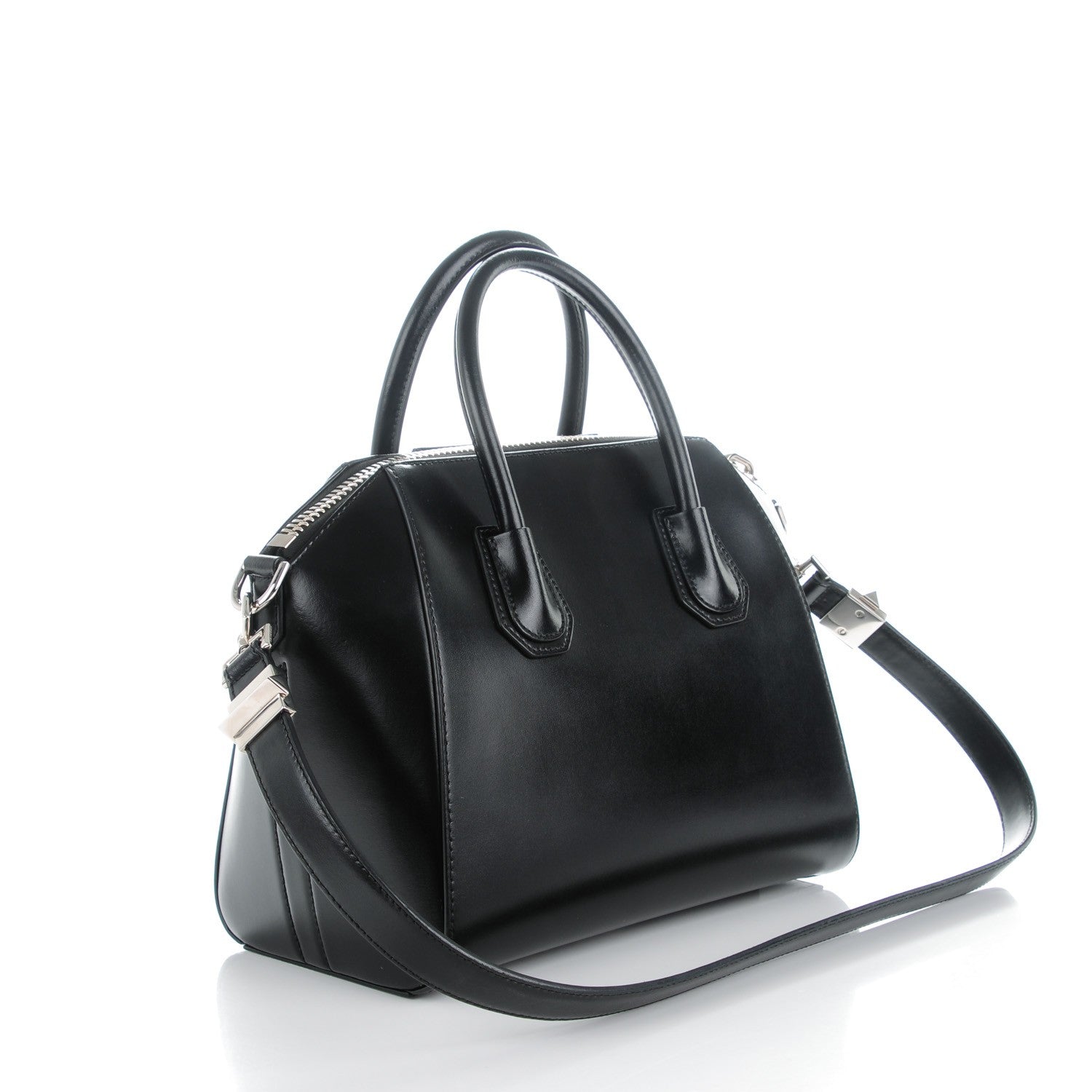Givenchy Shiny Lord Calfskin Small Antigona Black 3 of 7
