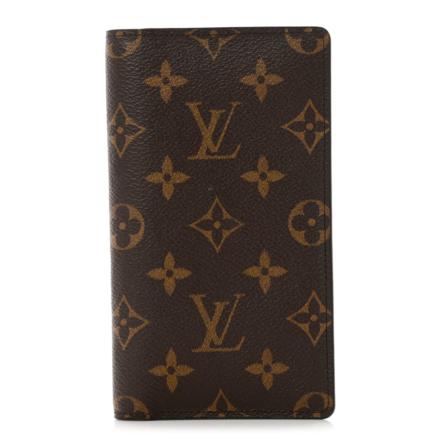 Monogram Checkbook Holder Case Wallet