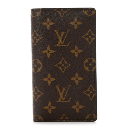 Louis Vuitton Monogram Checkbook Holder Case Wallet 1 of 7