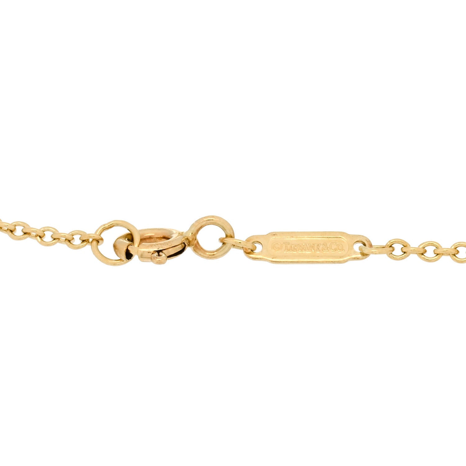 Tiffany 18K Yellow Gold 1837 Interlocking Circles Bracelet 3 of 3