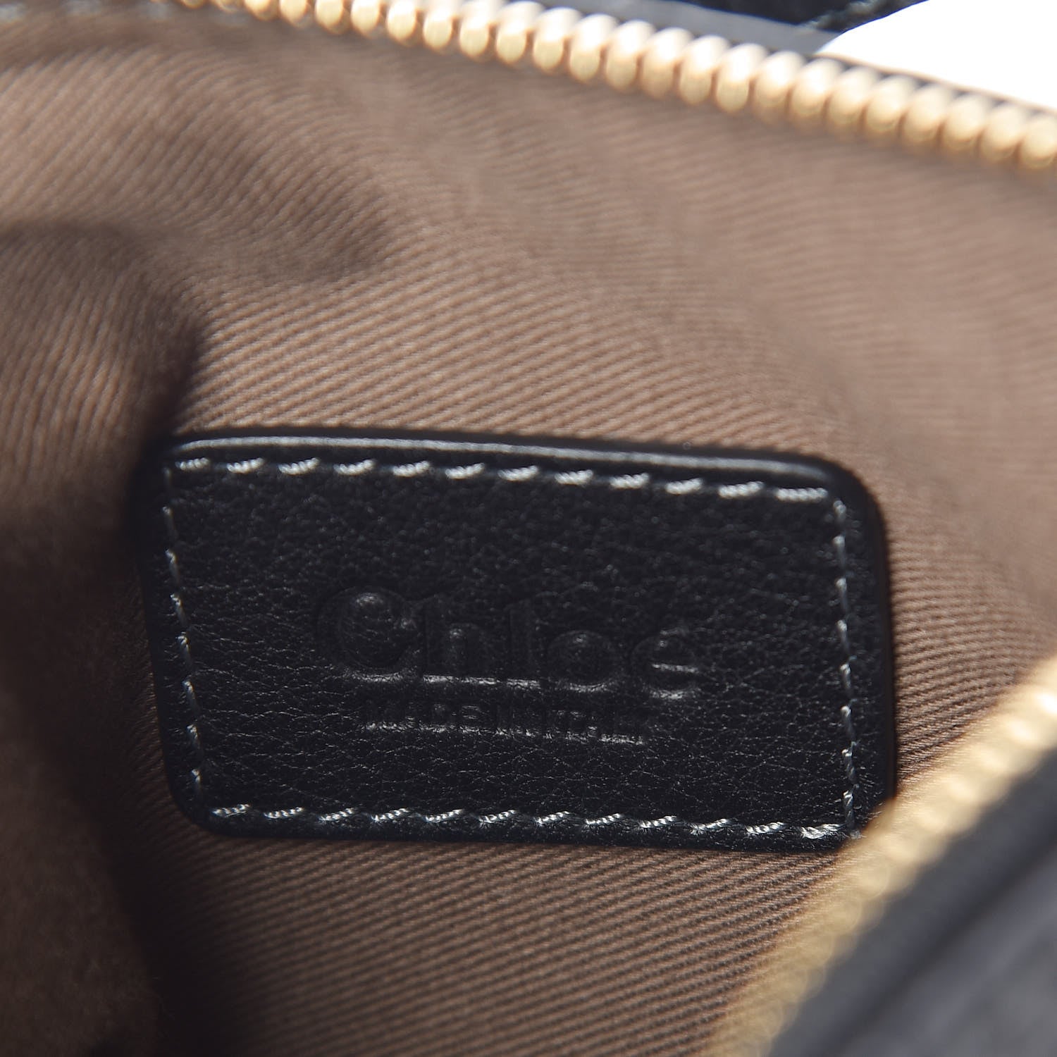 Chloe Calfskin Baby Marcie Satchel Black 6 of 8