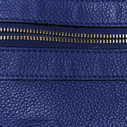 Celine Soft Grained Calfskin Medium Belt Cabas Phantom Indigo 6 of 14