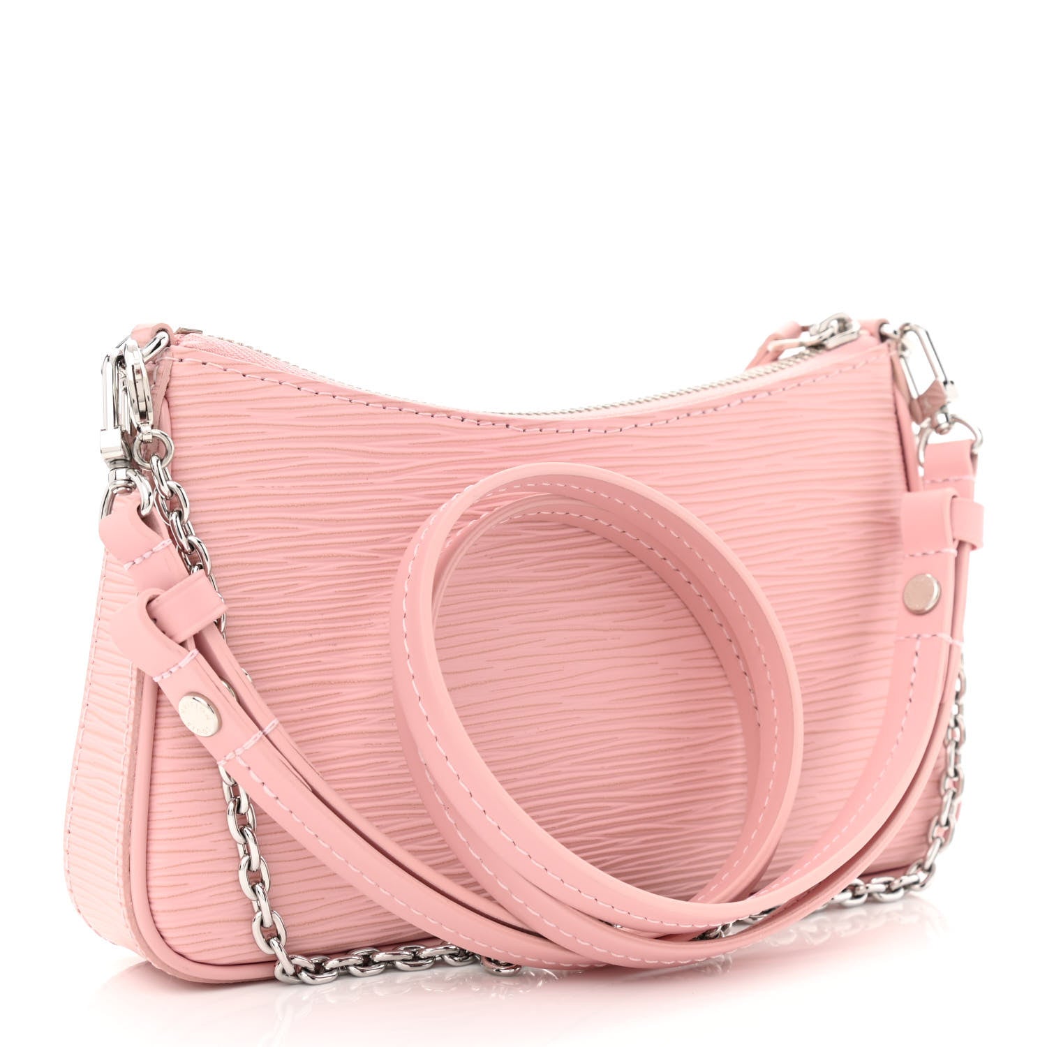 Louis Vuitton Epi Easy Pouch On Strap Rose Ballerine 3 of 9