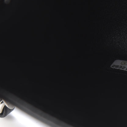 Chanel Lambskin Quilted Mini Rectangular Flap Black 9 of 10