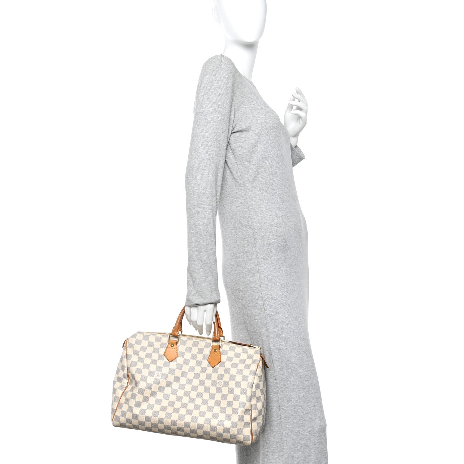 Louis Vuitton Damier Azur Speedy 35 2 of 10