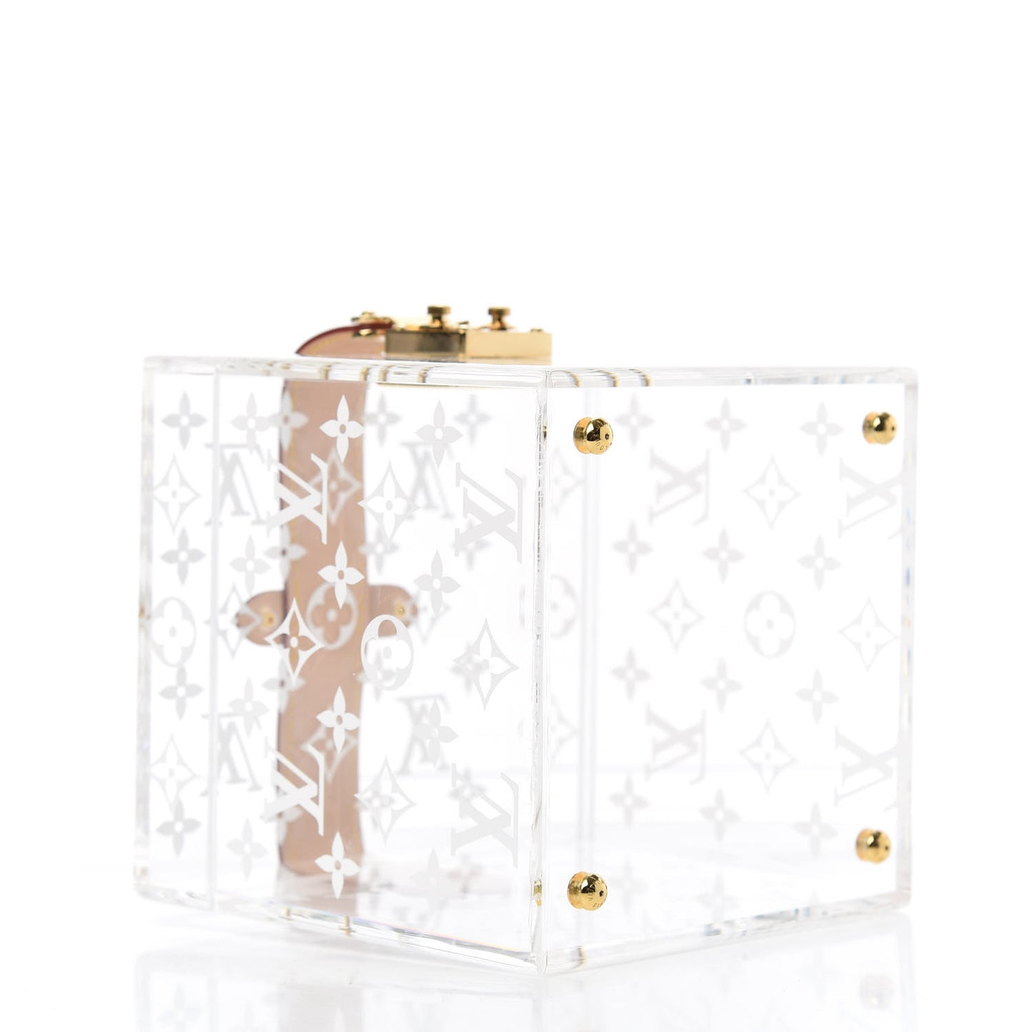 Transparent Plexiglass Cube Scott Box