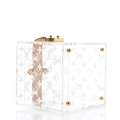Louis Vuitton Transparent Plexiglass Cube Scott Box 4 of 6