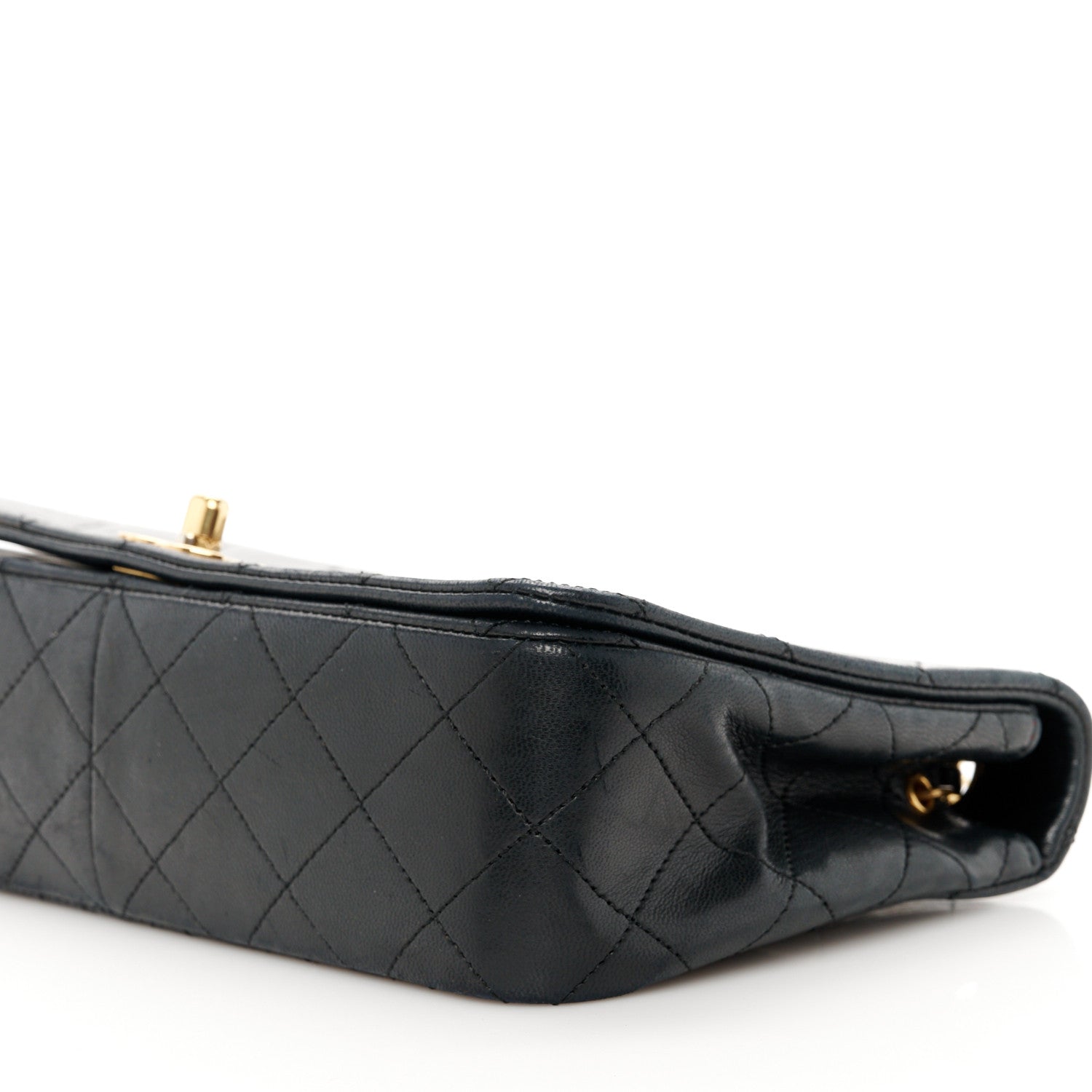 Chanel Lambskin Quilted Small Single Flap Bag Black 12 of 12