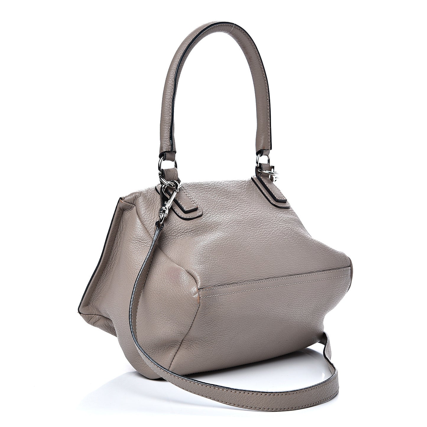 Sugar Goatskin Small Pandora Mastic