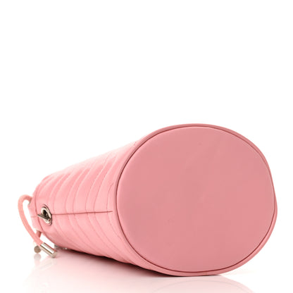 Gucci Calfskin Matelasse Mini GG Marmont 2.0 Bucket Bag Wild Rose 4 of 11