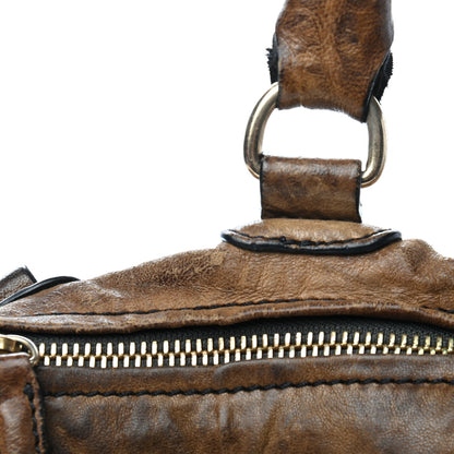 Givenchy Tumbled Sheepskin Large Pandora Brown 10 of 13