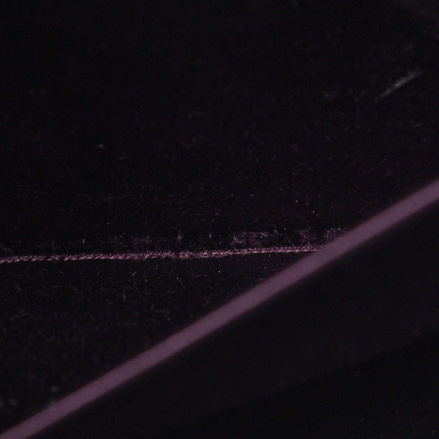 Textured Patent Monogram Large Belle De Jour Clutch Purple