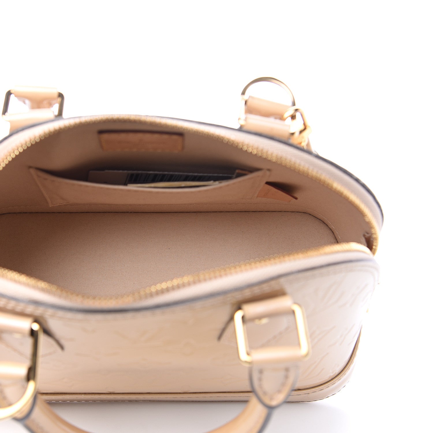 Louis Vuitton Vernis Alma BB Dune 4 of 10