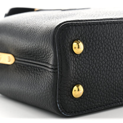 Louis Vuitton Taurillon Mini Capucines Black 9 of 10
