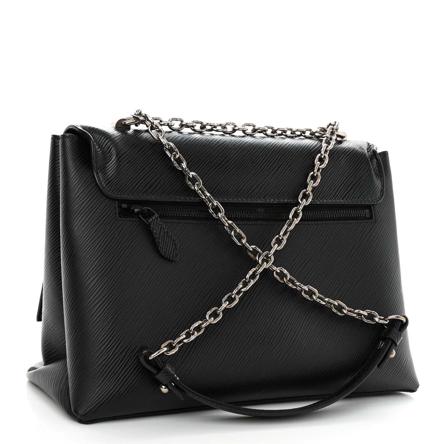 Louis Vuitton Epi Twist Shoulder Bag GM Black 2 of 10