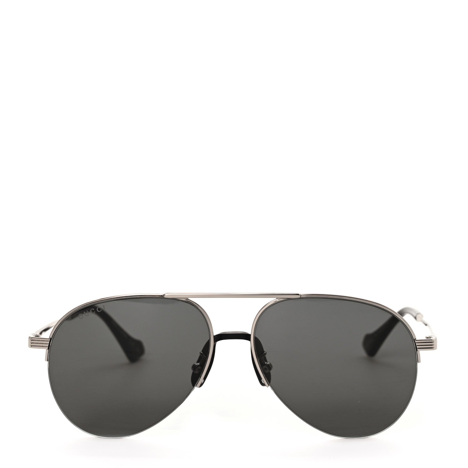 Gucci Aviator Sunglasses Gold Black 2 of 7