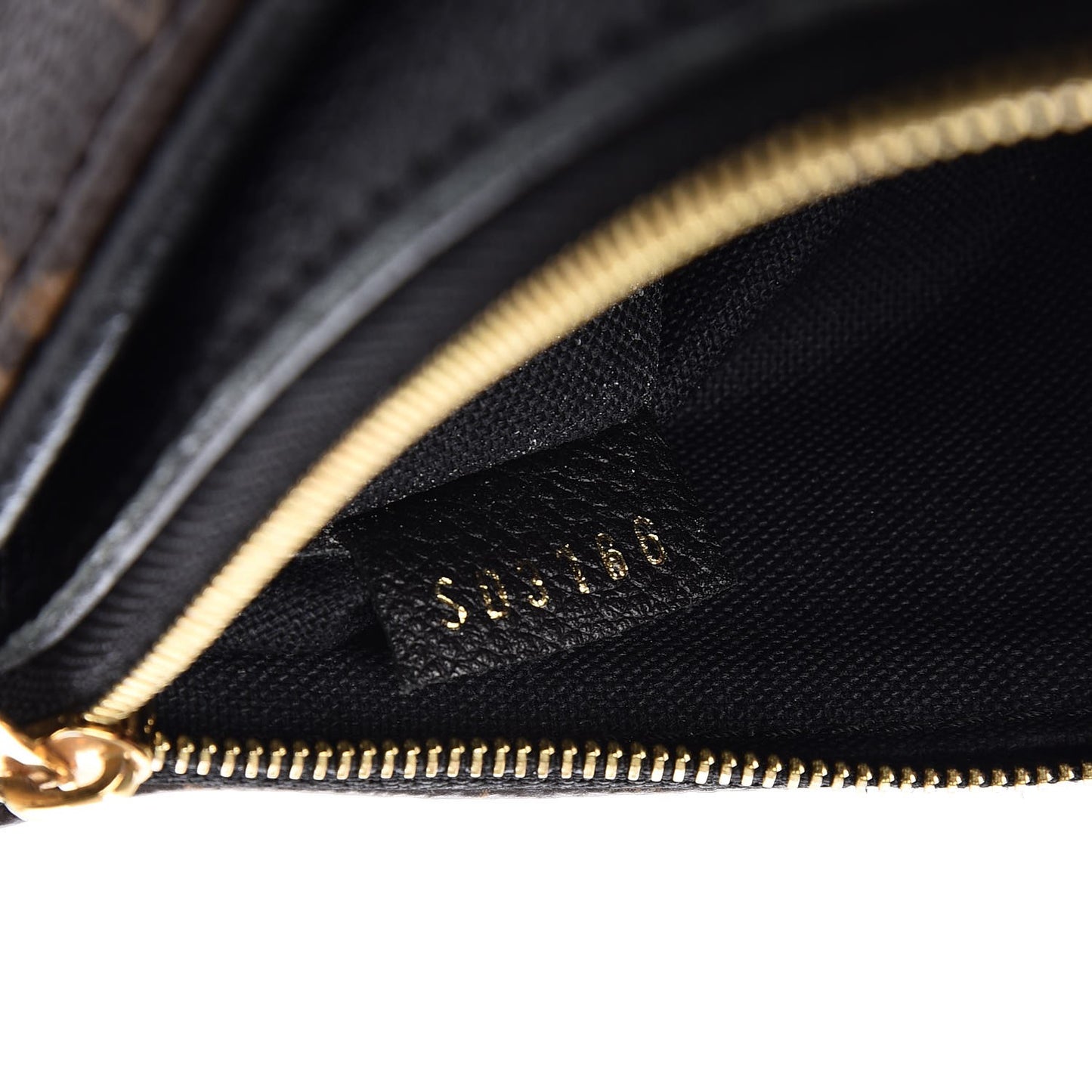 Monogram Pallas Clutch Black