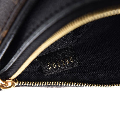 Louis Vuitton Monogram Pallas Clutch Black 9 of 10
