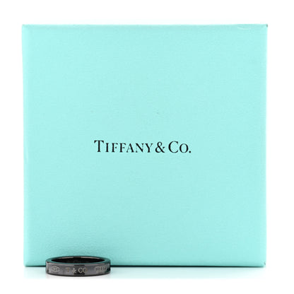 Tiffany Titanium 1837 Narrow Band Ring 52 6 5 of 5