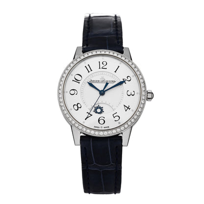 Jaeger-LeCoultre Stainless Steel Alligator Diamond Bezel 34mm Rendez-Vous Classic Day & Night Automatic Watch Q3448430 1 of 4