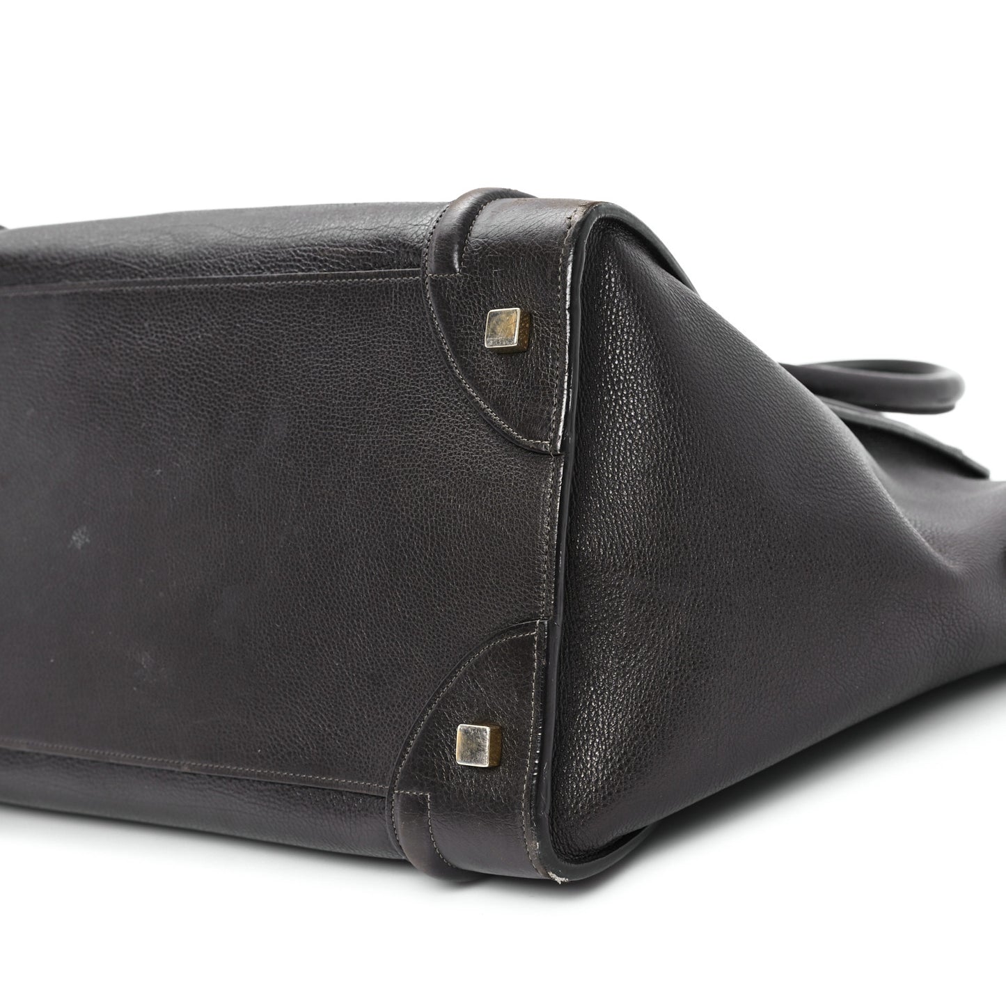 Soft Grained Calfskin Mini Luggage Brown