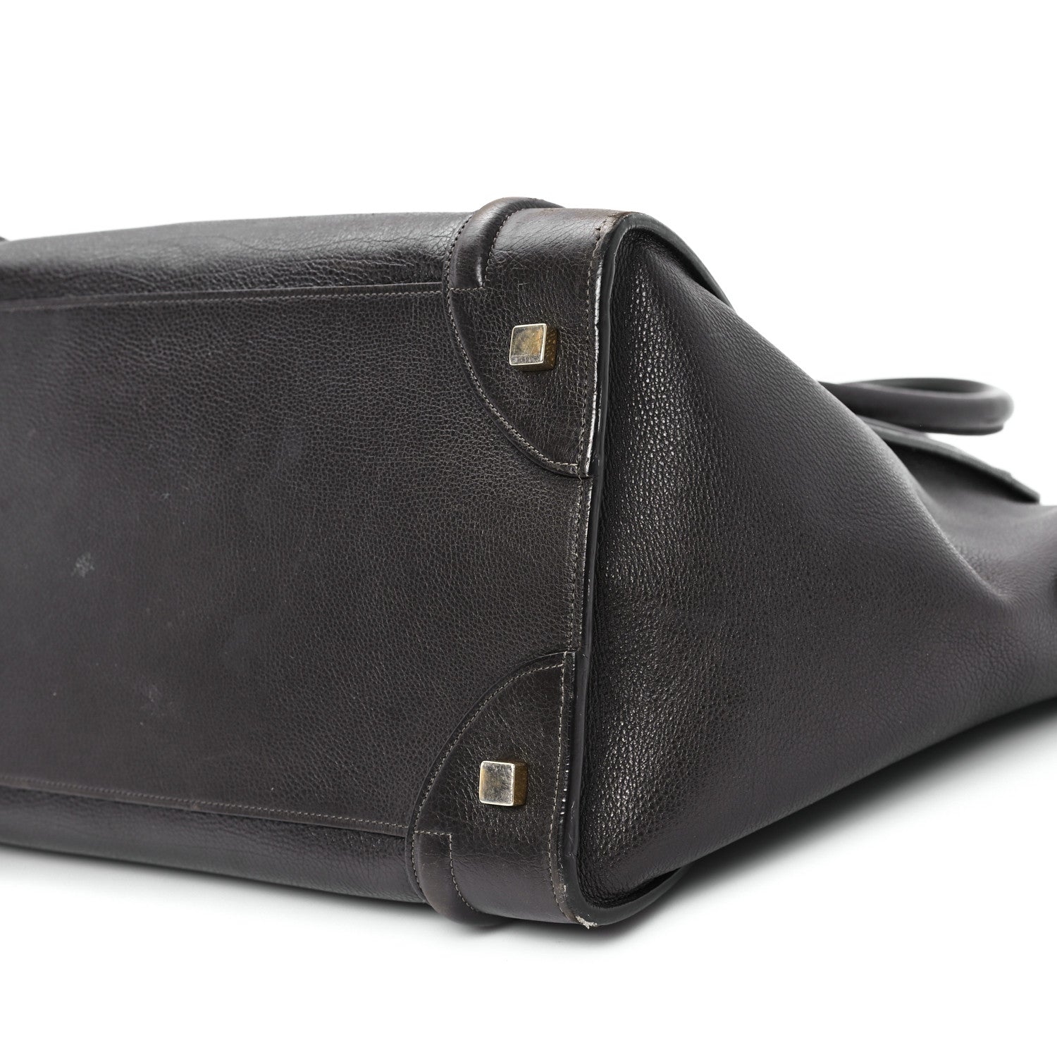 Celine Soft Grained Calfskin Mini Luggage Brown 9 of 12