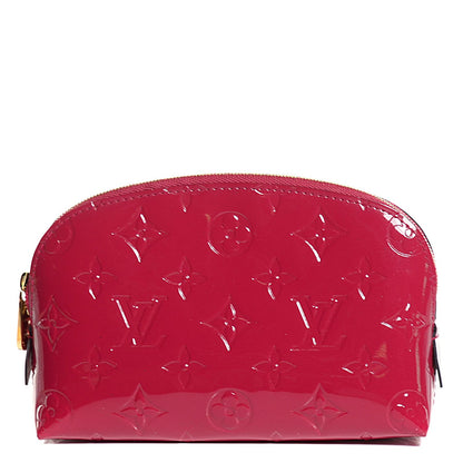 Louis Vuitton Vernis Cosmetic Pouch Rose Indien 1 of 7