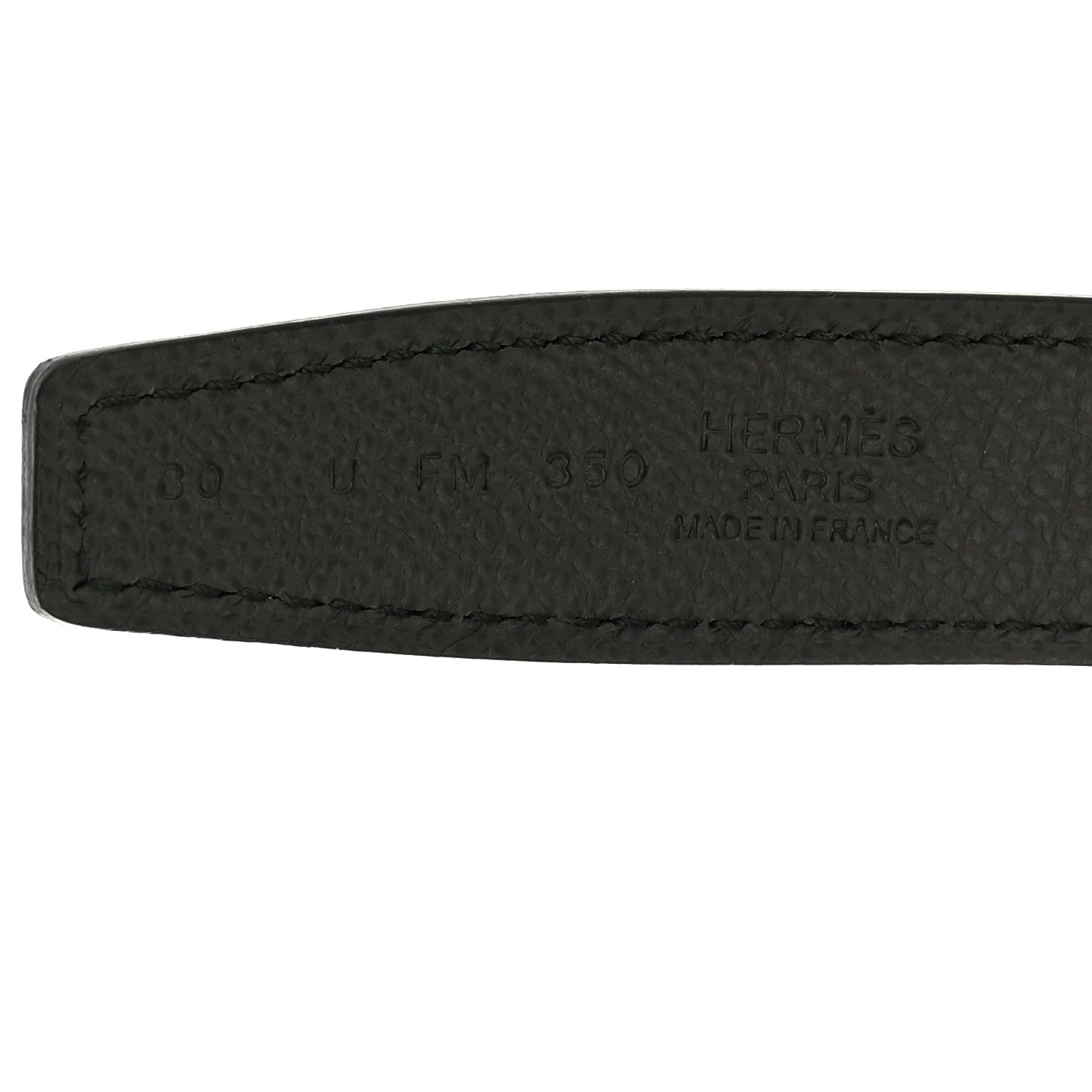 Hermes Swift Epsom 24mm Belt Strap 80 32 Mauve Pale Etain 3 of 6