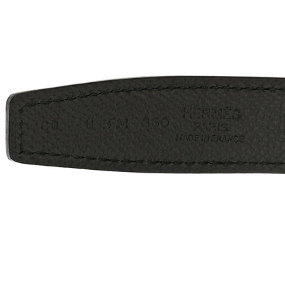 Hermes Swift Epsom 24mm Belt Strap 80 32 Mauve Pale Etain 3 of 6