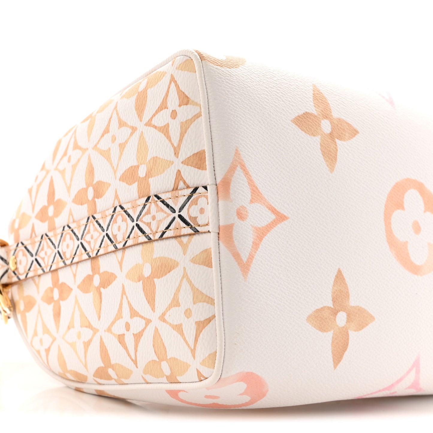 Monogram Giant By The Pool 2.0 Speedy Bandouliere 25 Beige