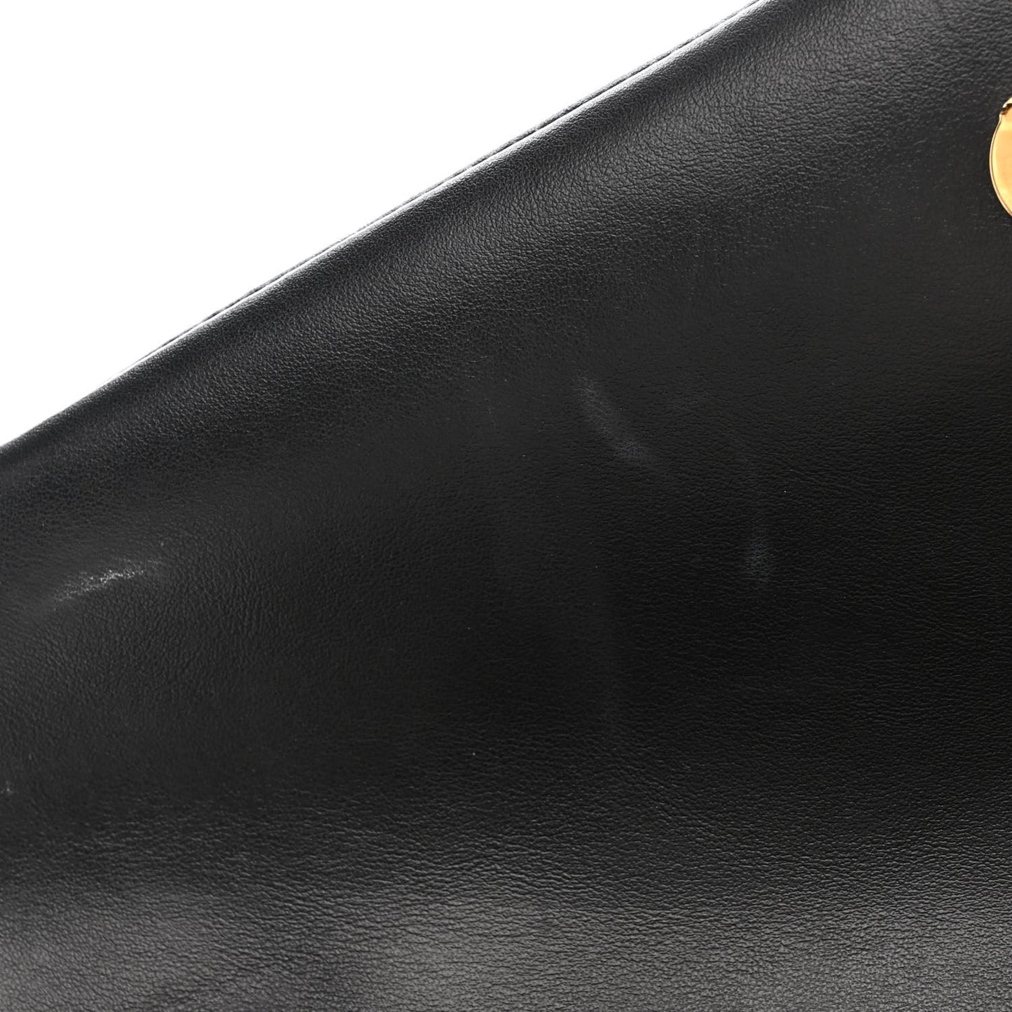 Calfskin Y Quilted Monogram Medium Loulou Chain Satchel Black