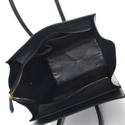 Celine Smooth Calfskin Mini Luggage Navy Blue 5 of 10