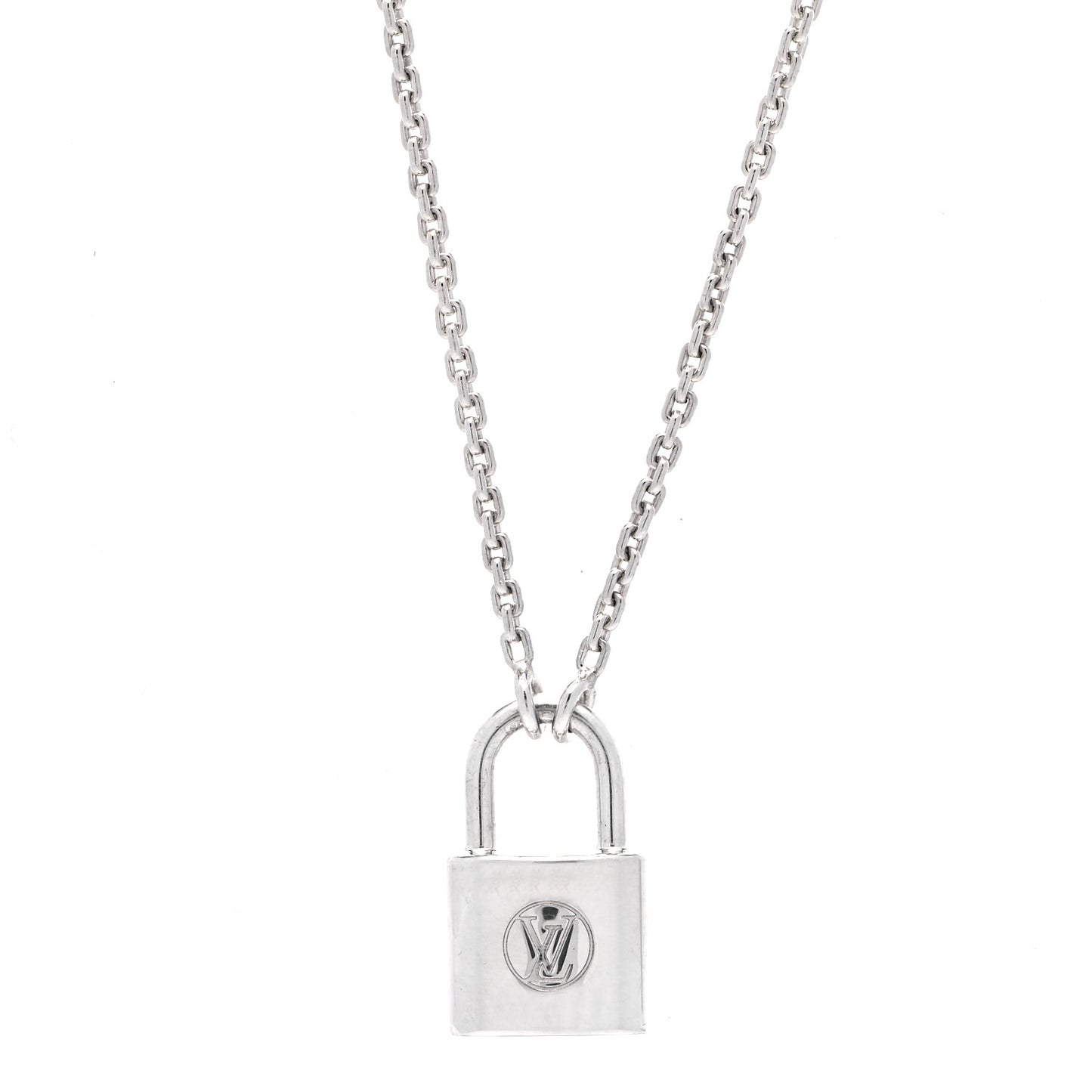 Sterling Silver Lockit Necklace