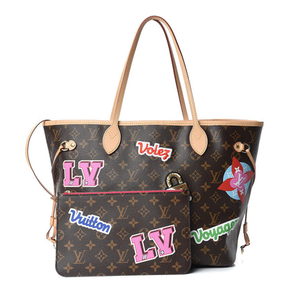Louis Vuitton Monogram Travel Stickers Neverfull MM 1 of 10