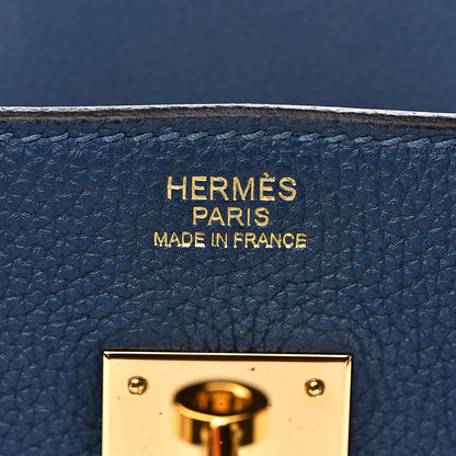 Hermes Togo Birkin 30 Deep Bleu 6 of 36