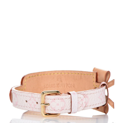 Louis Vuitton Monogram Cherry Blossom Address Wish Bracelet Pink 3 of 4
