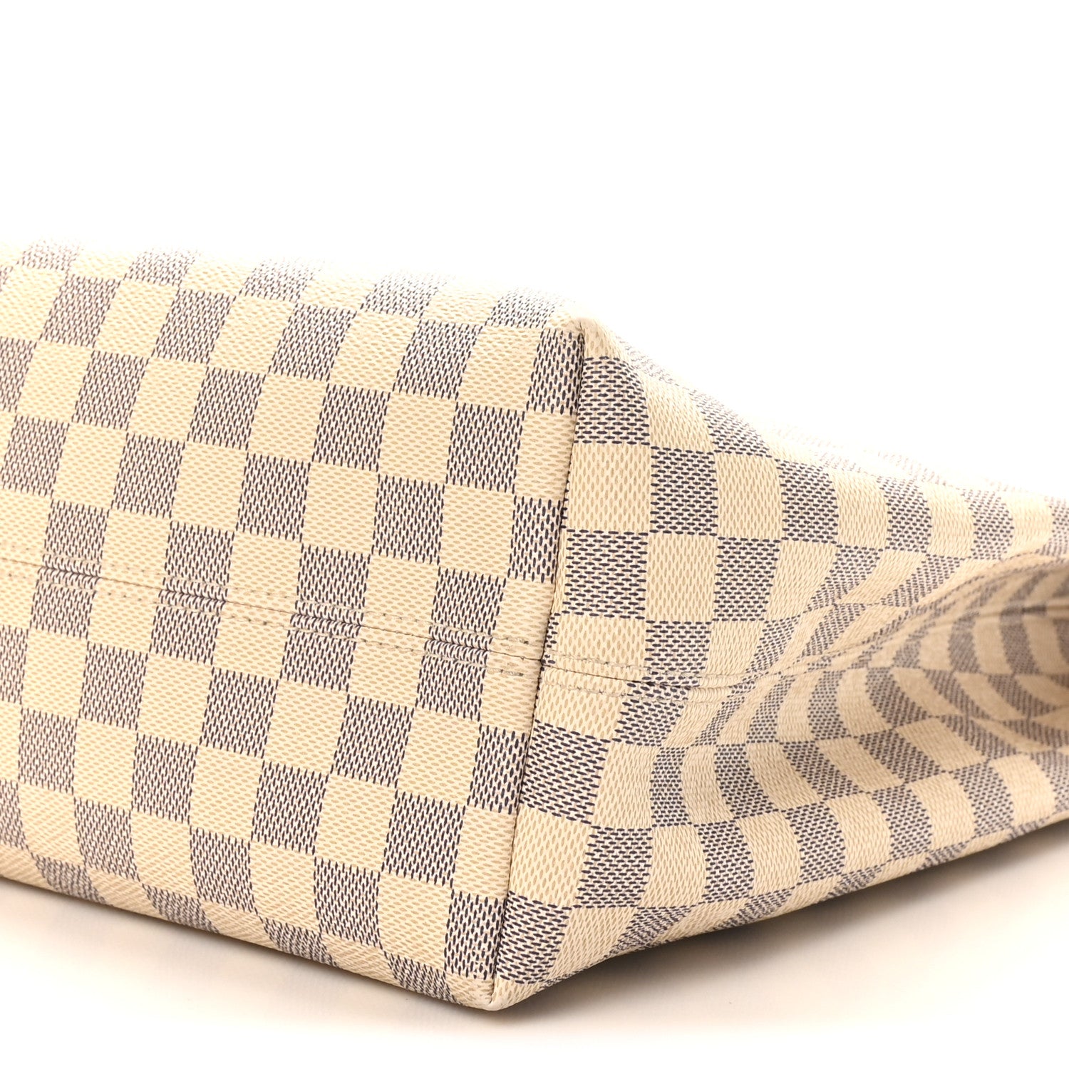 Louis Vuitton Damier Azur Graceful MM Rose Ballerine 9 of 9