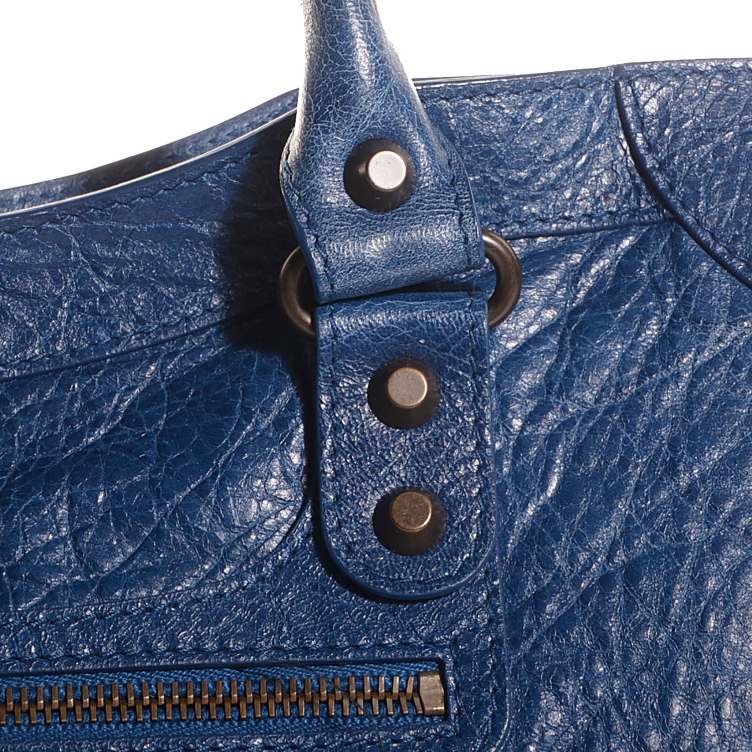 Balenciaga Agneau Classic Hardware City Bleu Cobalt Bleu Electric 8 of 18