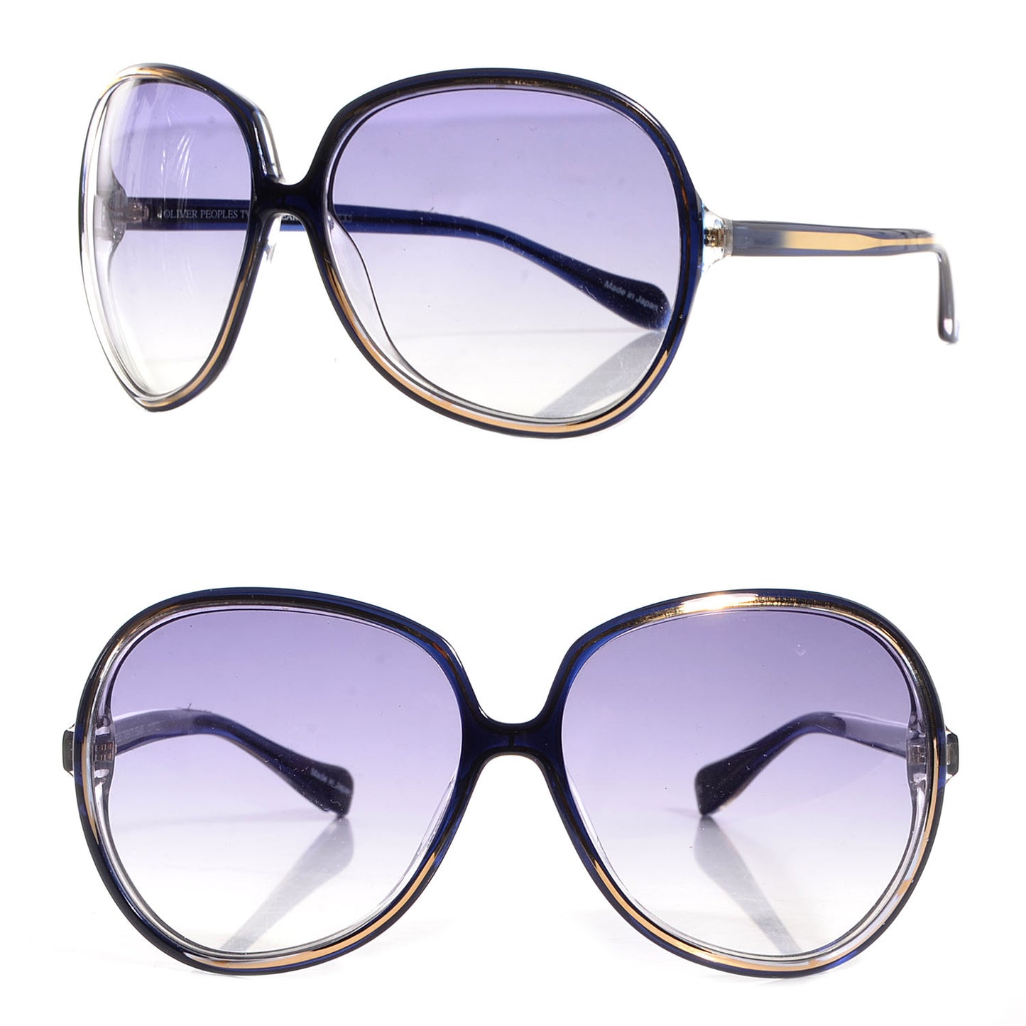 Sofiane Oversized Sunglasses Blue