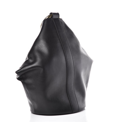 Alexander McQueen Calfskin Butterfly Bag Black 3 of 11