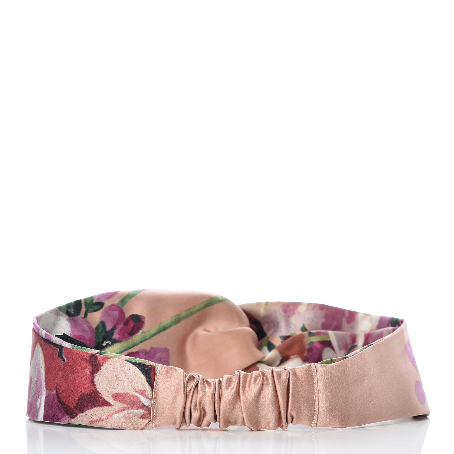 Gucci Silk Blooms Print Headband Pink 3 of 6