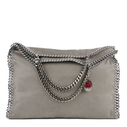 Stella McCartney Shaggy Deer Falabella Fold Over Tote Grey 1 of 8