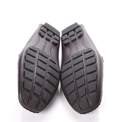 Louis Vuitton Taiga Monte Carlo Moccasin Loafers 9.5 Grizzli 5 of 9