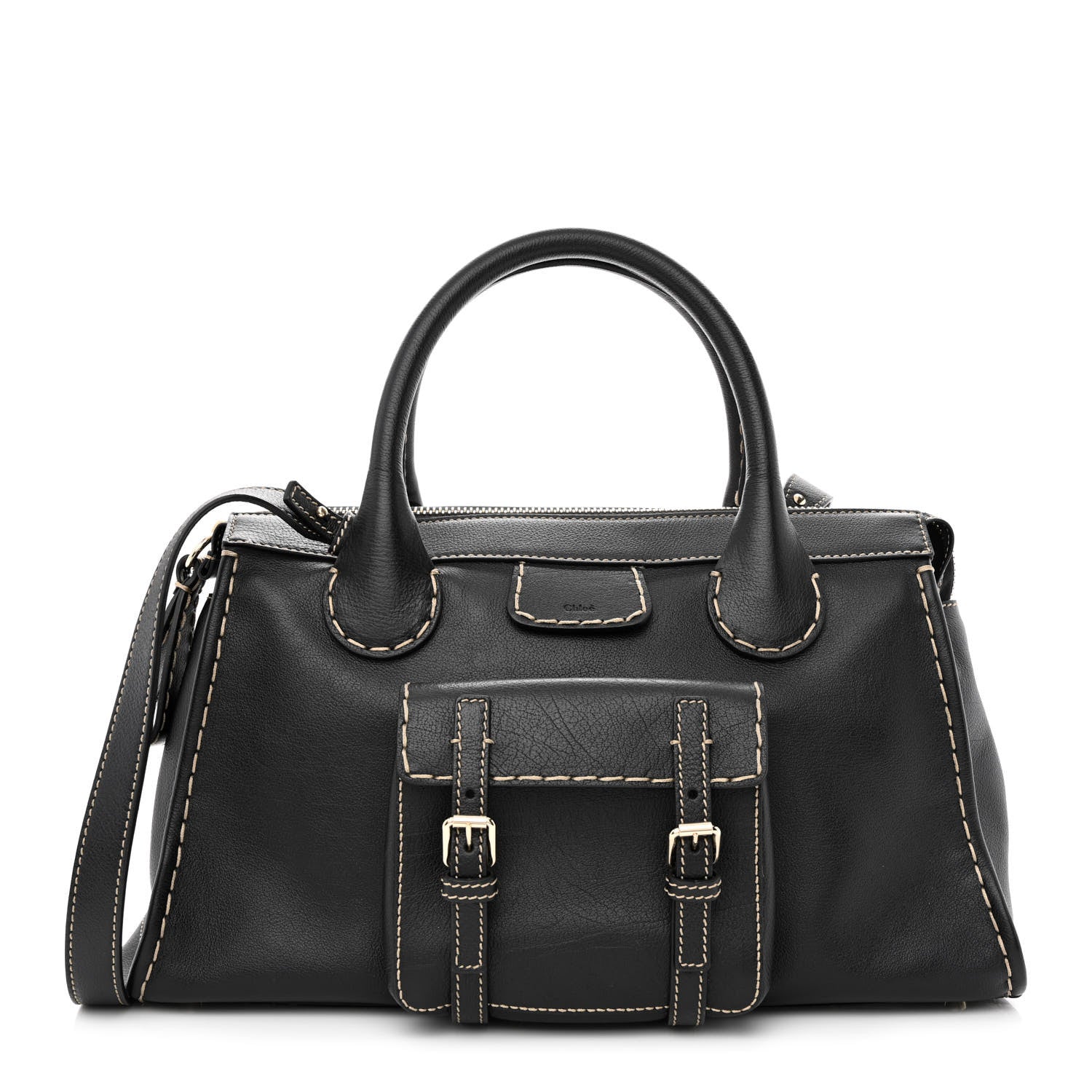 Chloe Buffalo Medium Edith Black 1 of 12