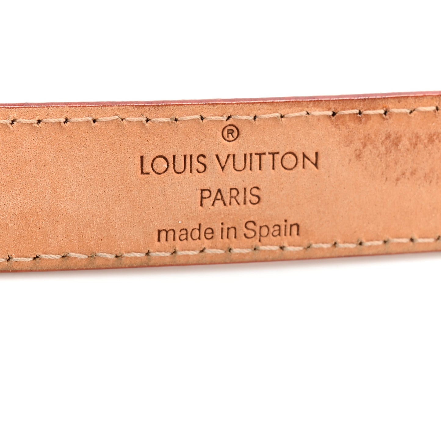 Monogram Belt 80 32 Pink