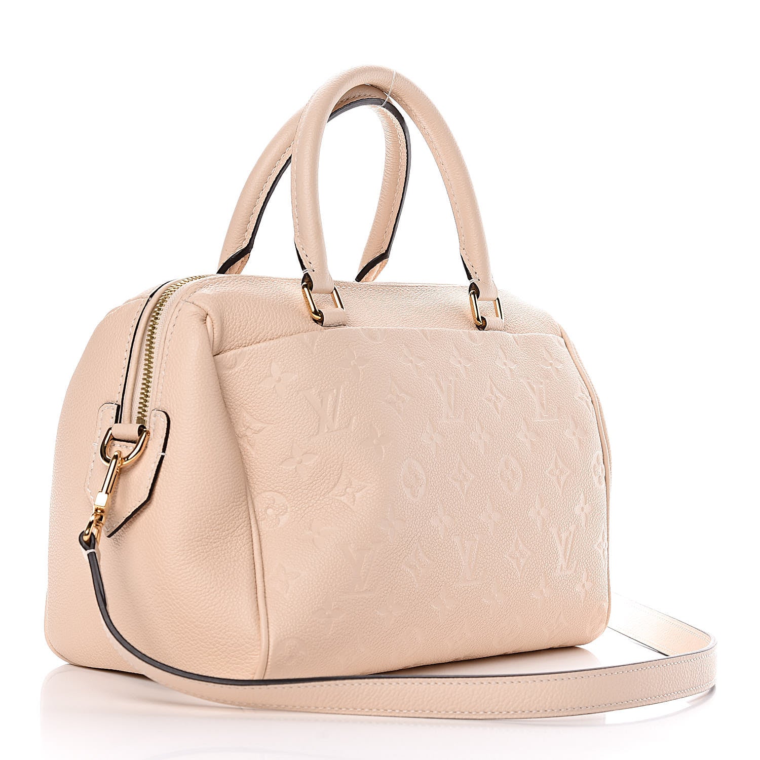 Louis Vuitton Empreinte Speedy Bandouliere 25 NM Creme 3 of 9