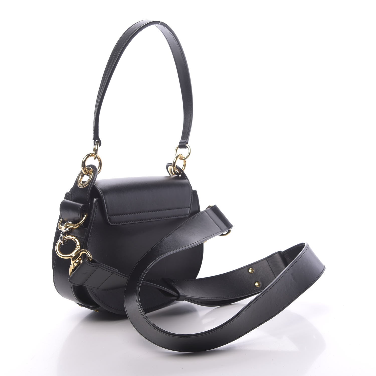 Chloe Calfskin Small Tess Bag Black 4 of 11